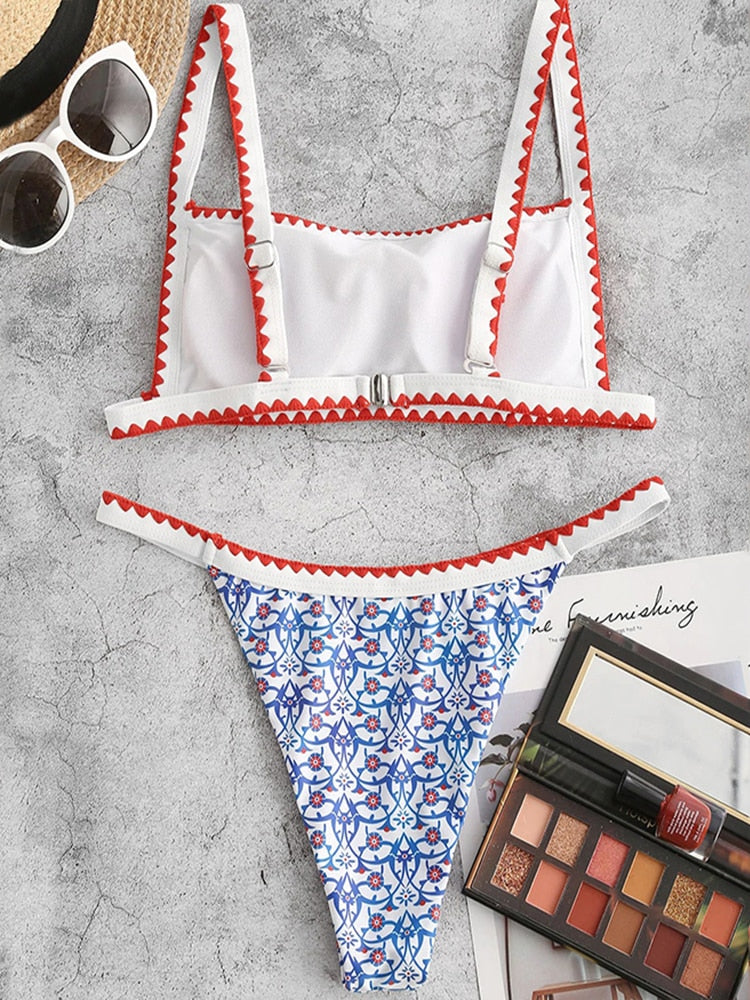 Lili Bikini | With cheerful pattern