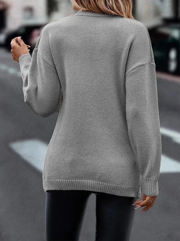 Dona Sweter Dziany | Stylowy i Wygodny