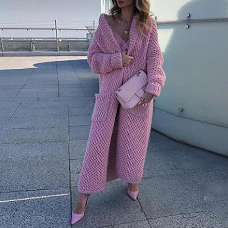 Luna Winter Vest | Delightfully long & warm