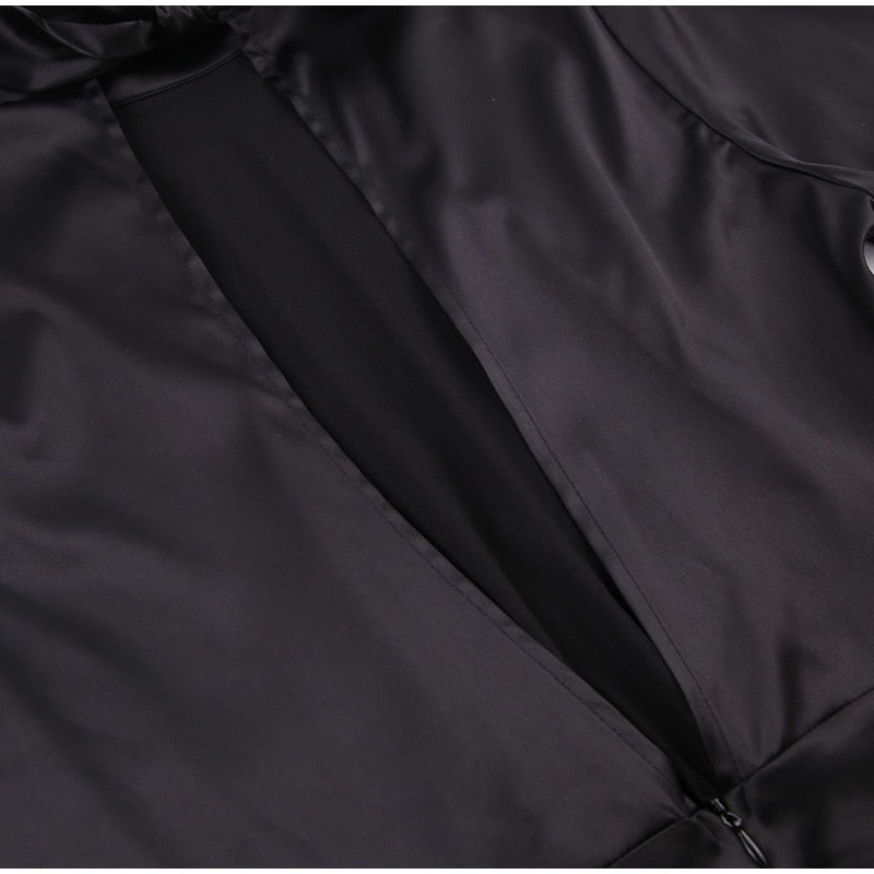 Loïs Satin Dress | With a beautiful bow and open back
