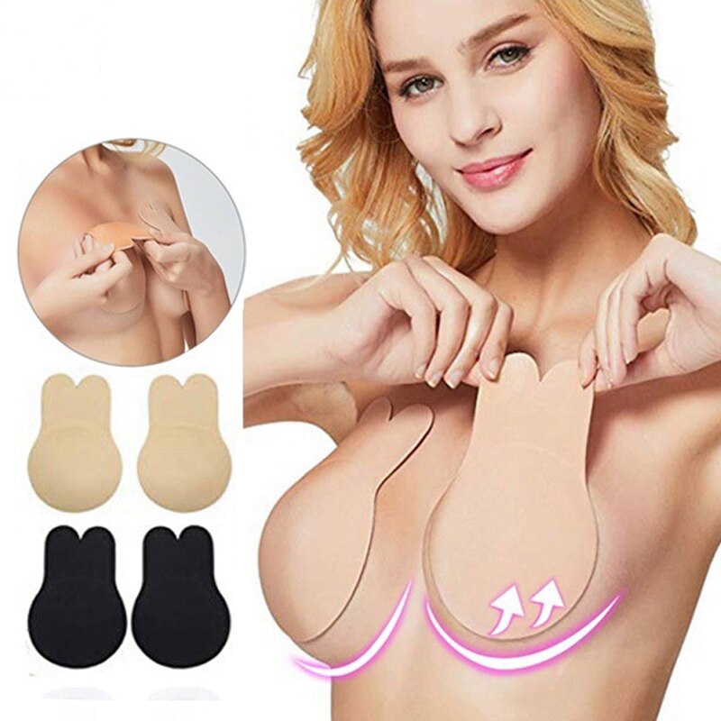 Poduszki push-up (2 pary) | Samoprzylepny biustonosz push-up