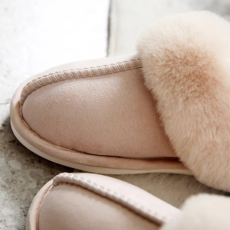Julie Suede Slippers | Soft & Warm