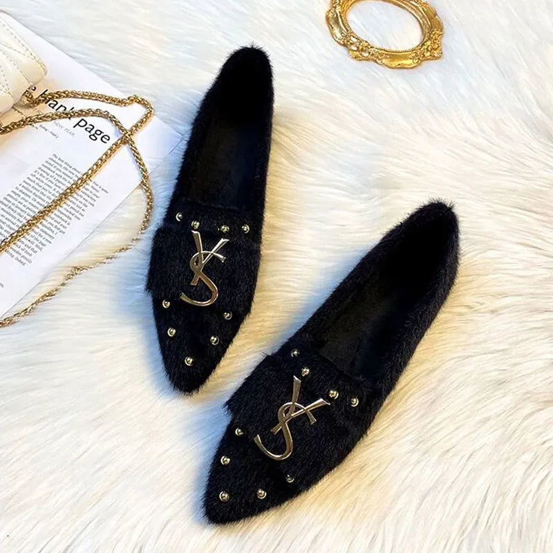 Holly Winter Slip-Ons | Stylish & Warm