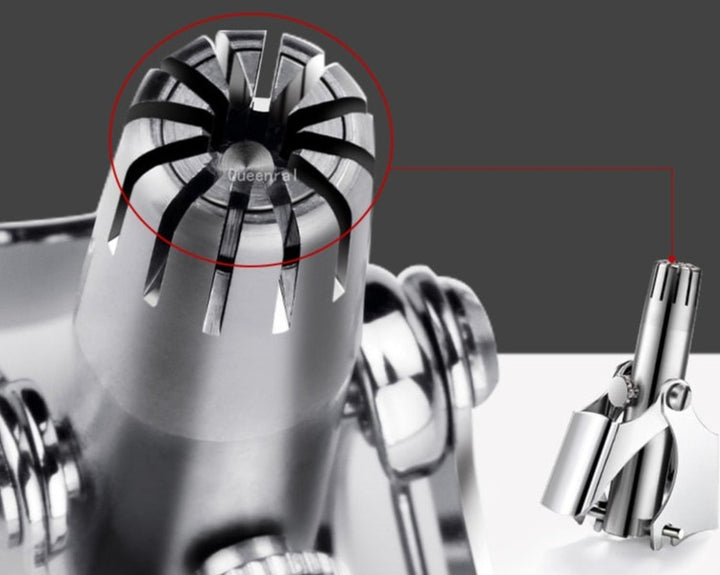 Sammy Jackson™ Pro RVS Neushaar Trimmer | Een goed verzorgd gezicht