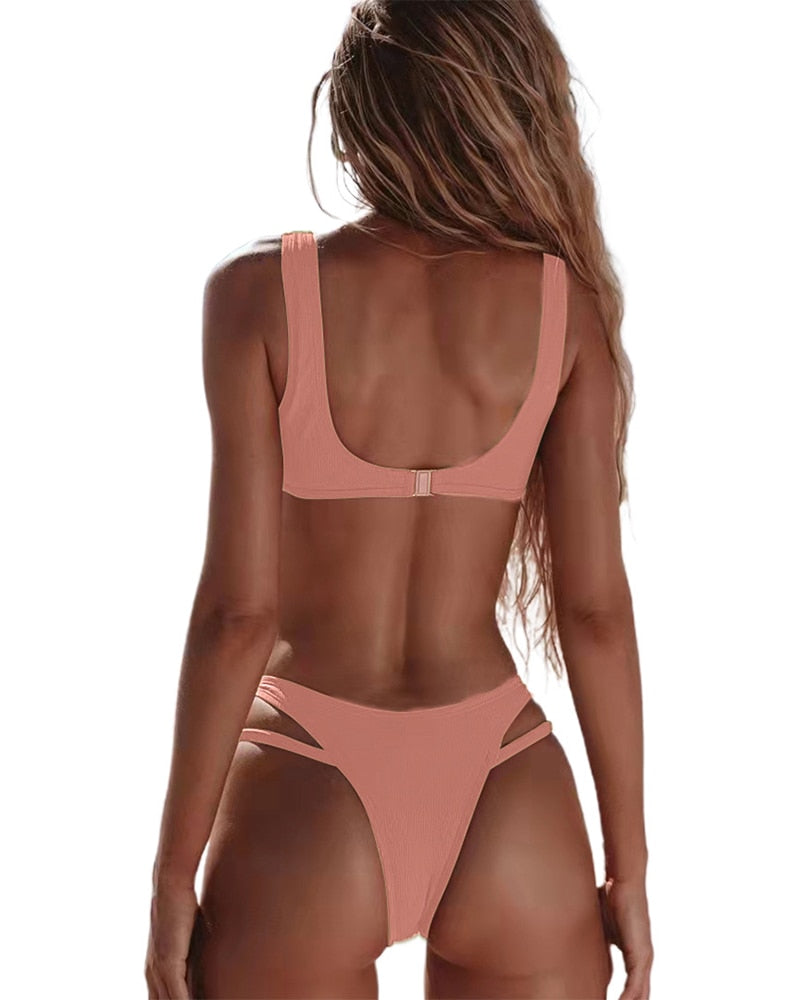 Bikini Ellie z wycięciami | Seksowne i stylowe