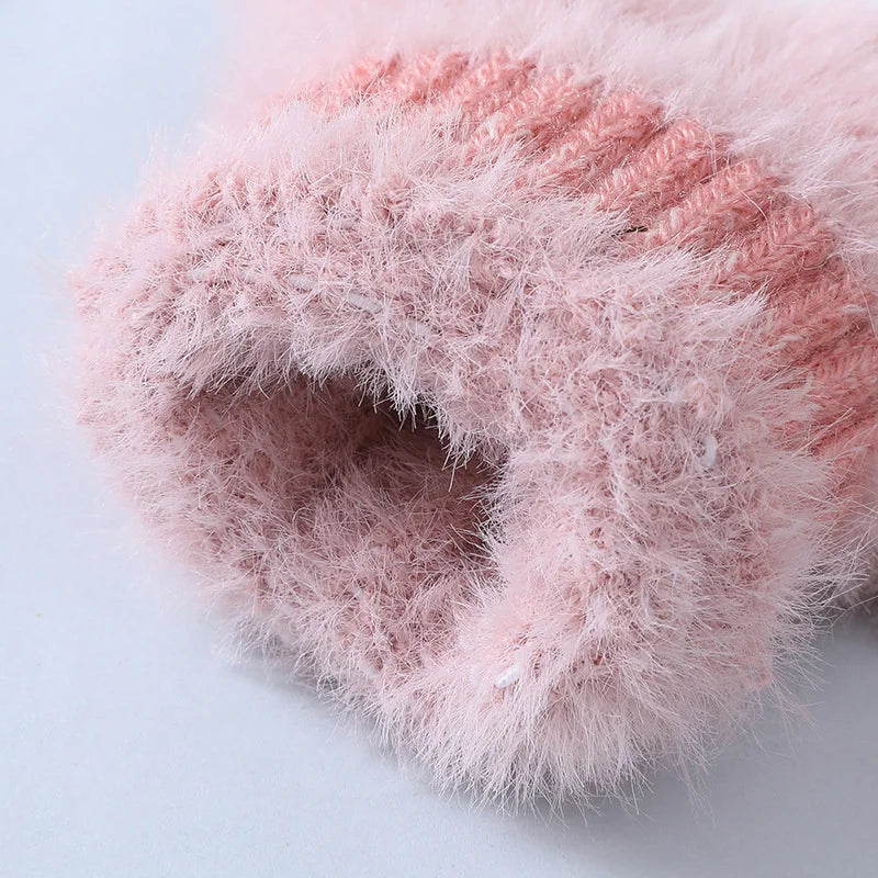 Ally Flip Mink Mittens | Cute & Comfy