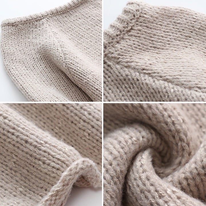 Sammy Jackson™ Gaby™ | Knitted Oversized Winter Sweater Women's Fashion