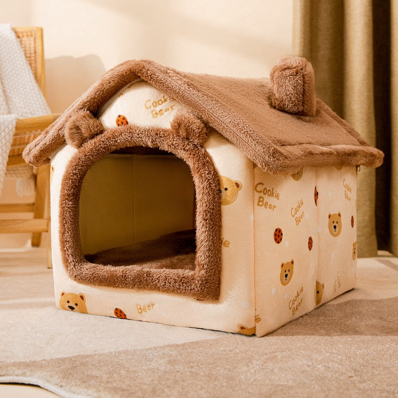 Sammy Jackson™ Fluffy Pet House | A cozy & warm sleeping spot for your pet