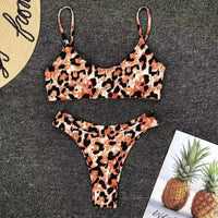 Ava Animal Print Bikini | Get ready to roar on the beach