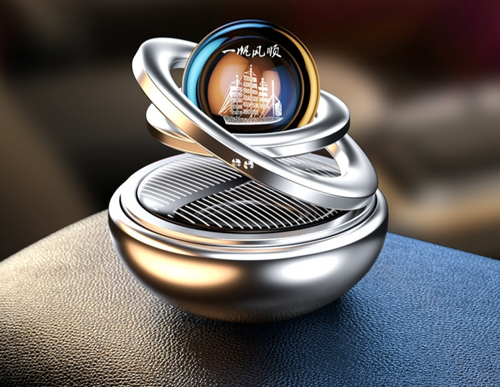 Solar Car Air Freshener | Cool Design and Solar Powered