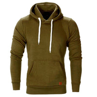 Sammy Jackson™ | Casual Hoodie voor Heren - Met Buidelzak en Wit Koord