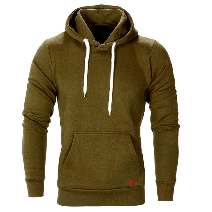Sammy Jackson™ | Casual Hoodie voor Heren - Met Buidelzak en Wit Koord