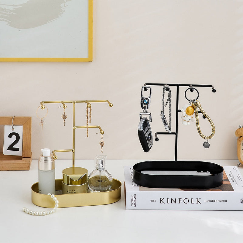 Nordic Design Storage Rack | Handy Accessory with a Luxurious Look
