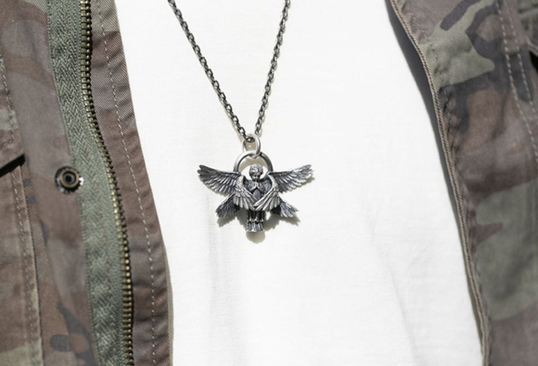 Seraphim Angel Wing Necklace | Protects you wherever you go