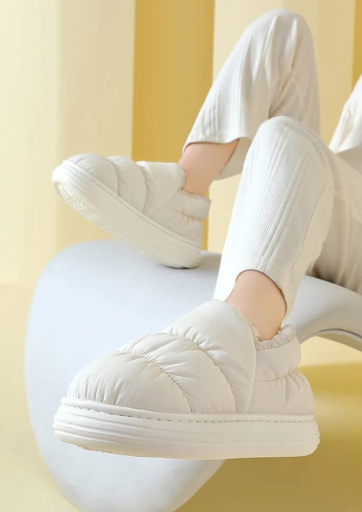 Claire Winter Slip-Ons | Comfy & Warm