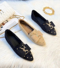 Holly Winter Slip-Ons | Stylish & Warm