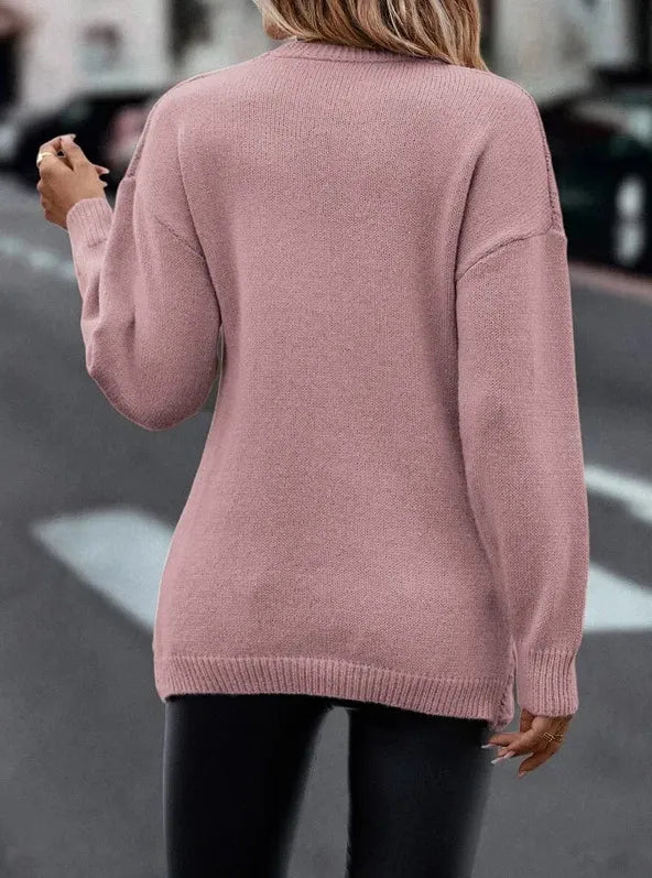 Dona Sweter Dziany | Stylowy i Wygodny