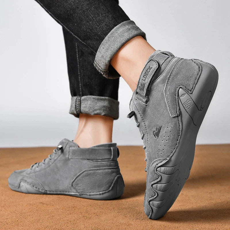 Daisy Leather Winter Sneakers | Warm & Versatile
