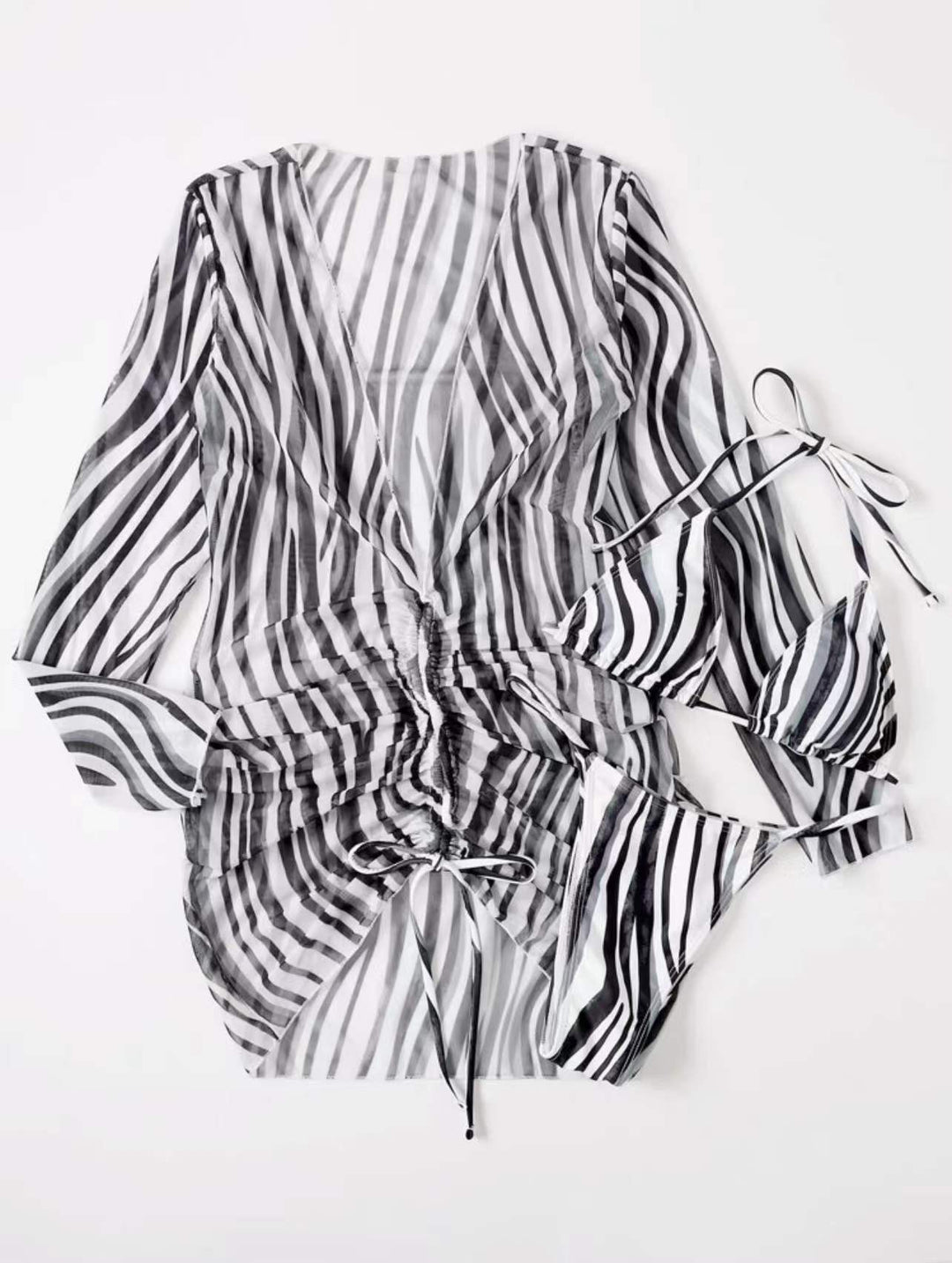Gigi 3-piece Set | The ideal set; bikini with cover-up