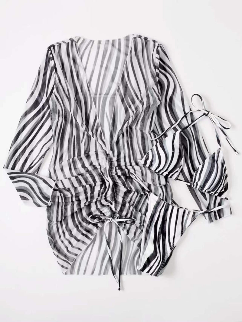 Gigi 3-piece Set | The ideal set; bikini with cover-up