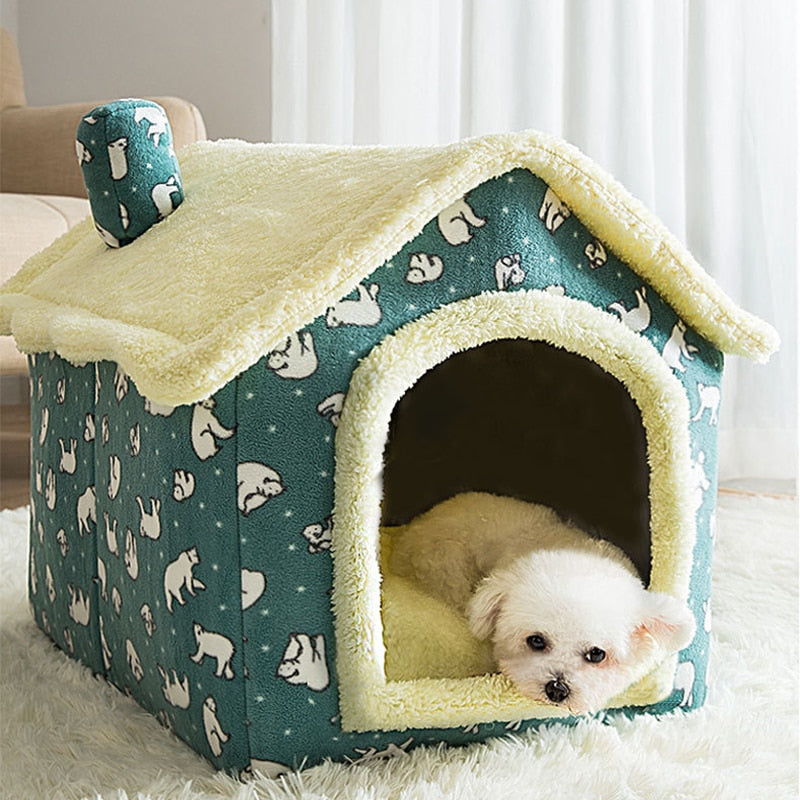 Sammy Jackson™ Fluffy Pet House | A cozy & warm sleeping spot for your pet