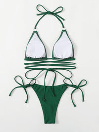 Syl krzyżowany bikini | Elegancki i stylowy