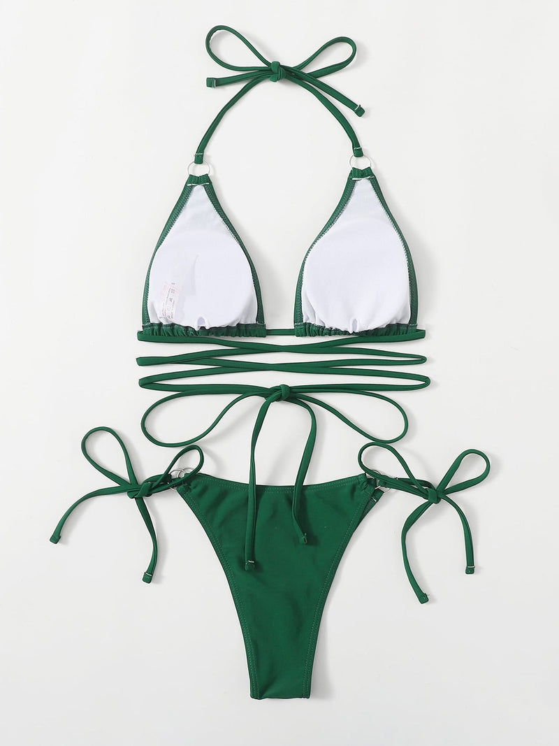 Syl krzyżowany bikini | Elegancki i stylowy