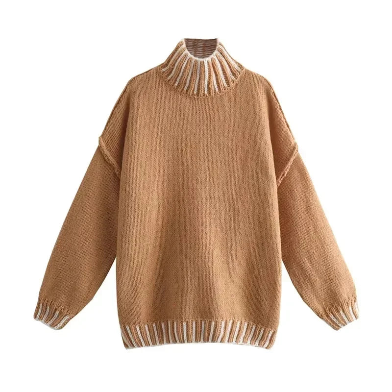Evangeline Knitted Sweater | Loose & Comfortable