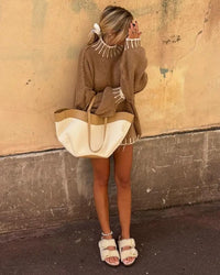 Evangeline Knitted Sweater | Loose & Comfortable