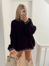 Evangeline Knitted Sweater | Loose & Comfortable