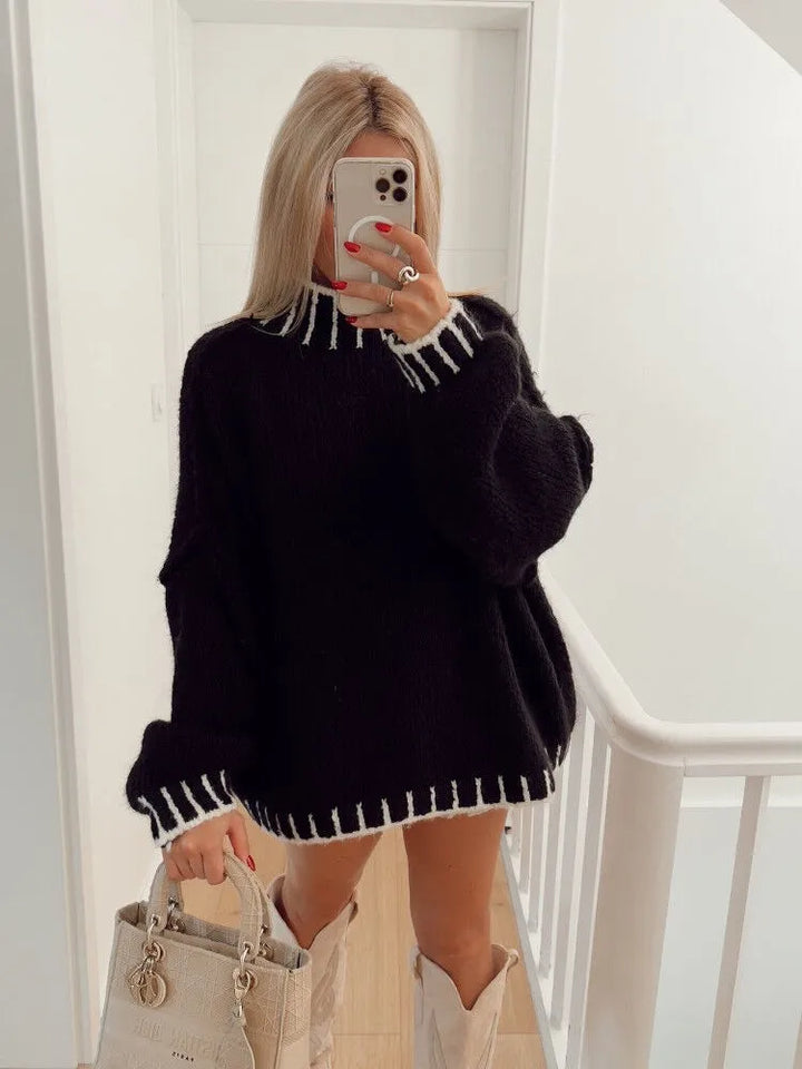 Evangeline Knitted Sweater | Loose & Comfortable
