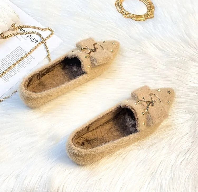 Holly Winter Slip-Ons | Stylish & Warm