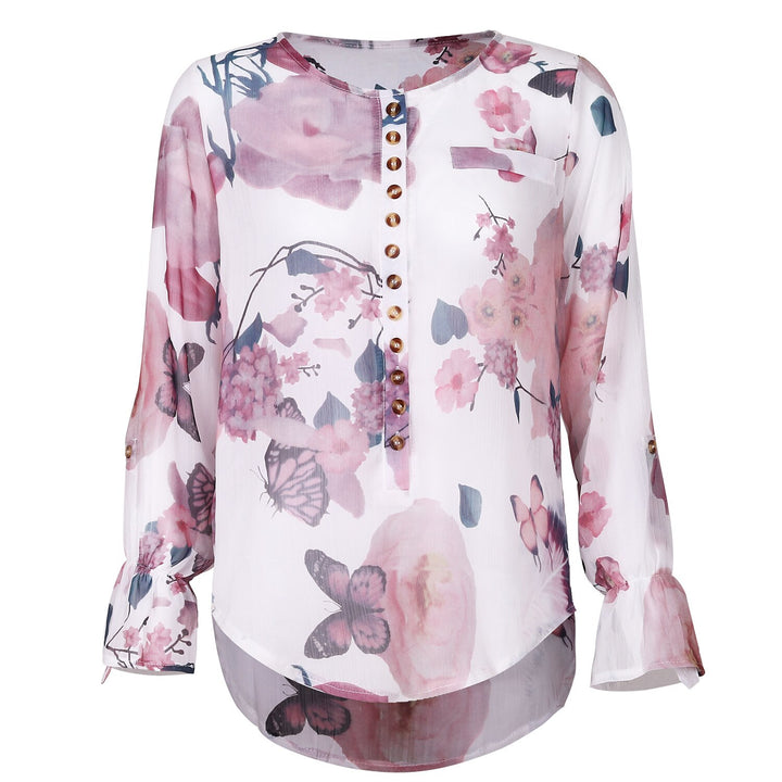 Sammy Jackson™ Fay Flower Bluzka | Letnia i Radosna Bluzka Damska