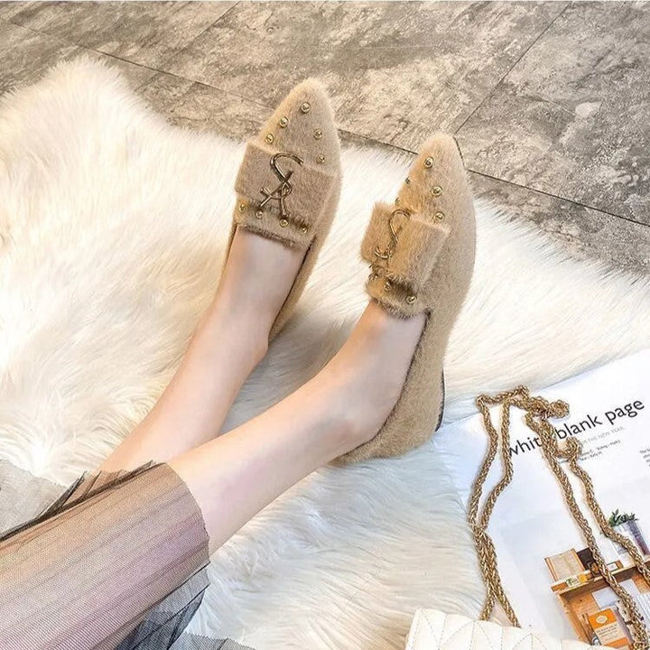 Holly Winter Slip-Ons | Stylish & Warm