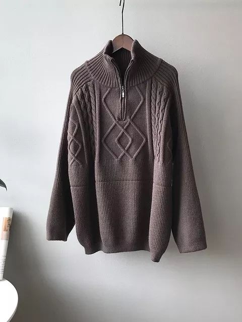 Elaine Sweater | Warm wool sweater with oversized fit