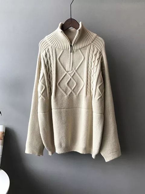 Elaine Sweater | Warm wool sweater with oversized fit