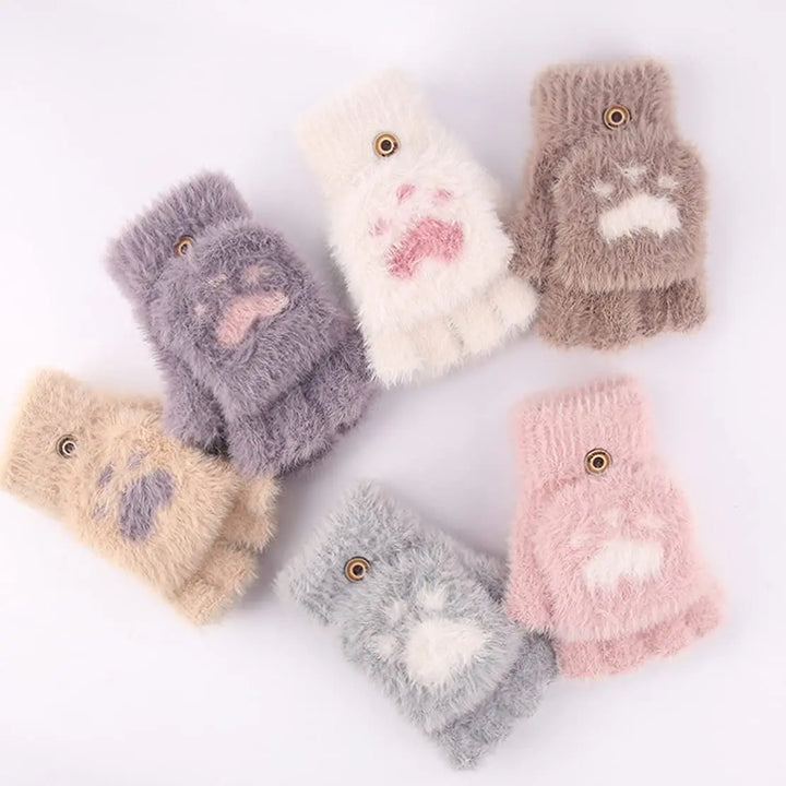 Ally Flip Mink Mittens | Cute & Comfy