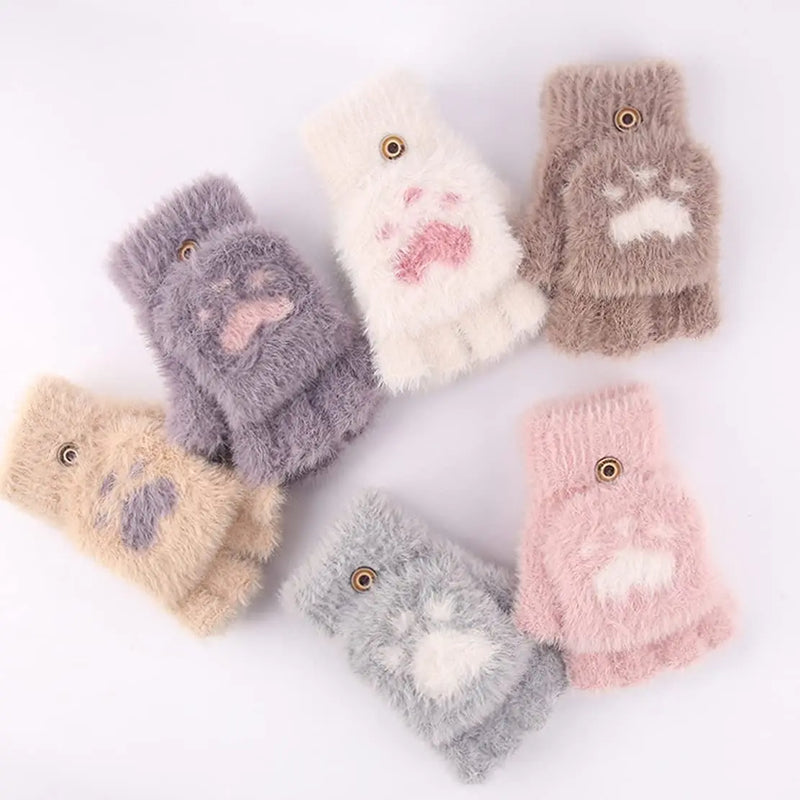 Ally Flip Mink Mittens | Cute & Comfy