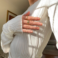 Sabine Gegolfde Crop Top | Fajny i Stylowy