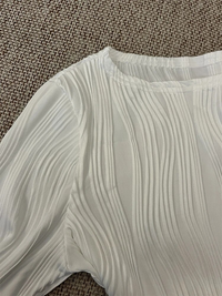 Sabine Gegolfde Crop Top | Fajny i Stylowy