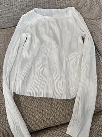 Sabine Gegolfde Crop Top | Fajny i Stylowy