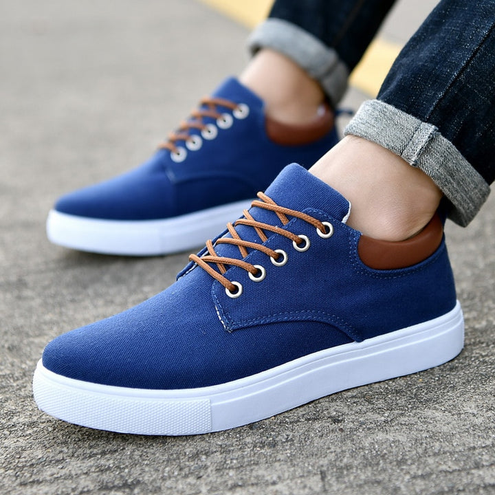 Sammy Jackson™ David Sneakers | Stoere herensneakers met witte zool