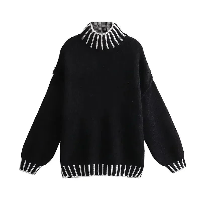 Evangeline Knitted Sweater | Loose & Comfortable