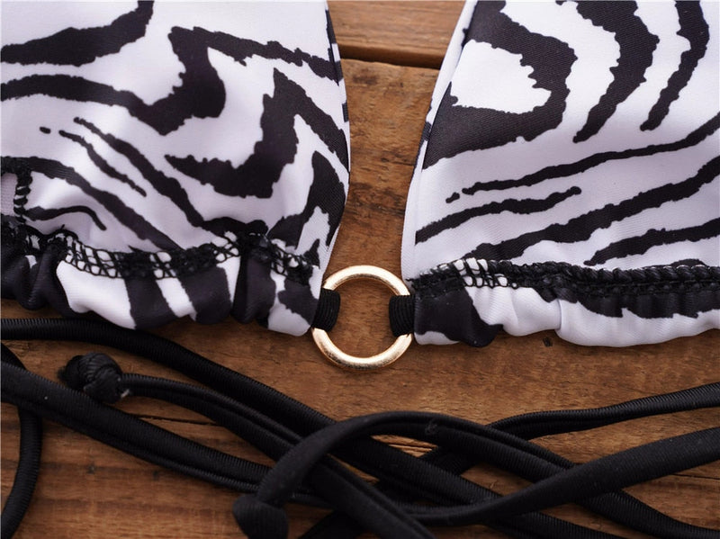 Noraly Bikini | With Zebra Print