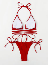Syl krzyżowany bikini | Elegancki i stylowy