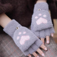 Ally Flip Mink Mittens | Cute & Comfy