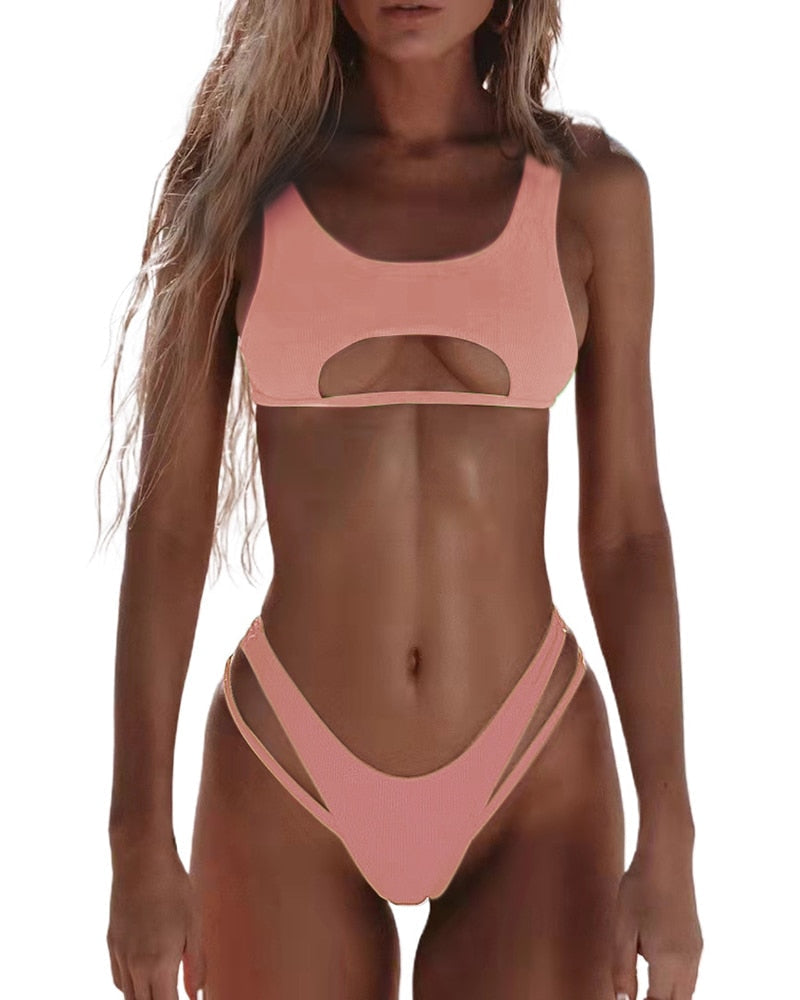 Bikini Ellie z wycięciami | Seksowne i stylowe