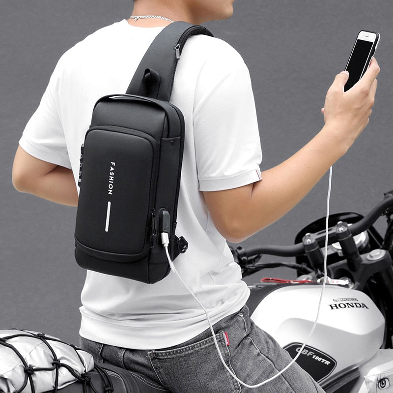 Sammy Jackson™ Trav Crossbody Bag | Een praktische & stijlvolle herentas