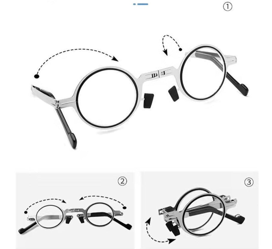 Sammy Jackson™ Eyez Opvouwbare Leesbril | Praktisch & super hip