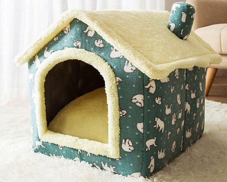 Sammy Jackson™ Fluffy Pet House | A cozy & warm sleeping spot for your pet